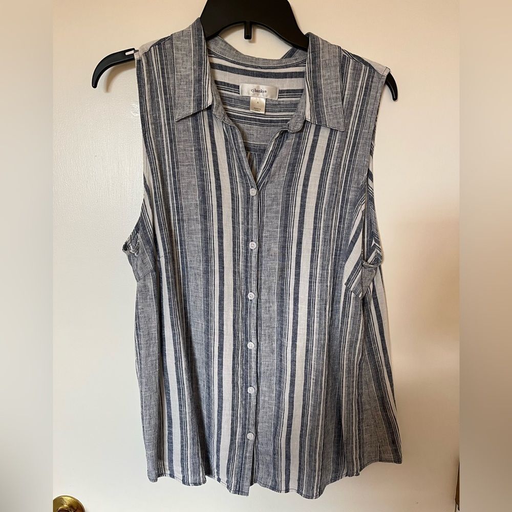 COPY - CJ Banks sleeveless tunic, size X.